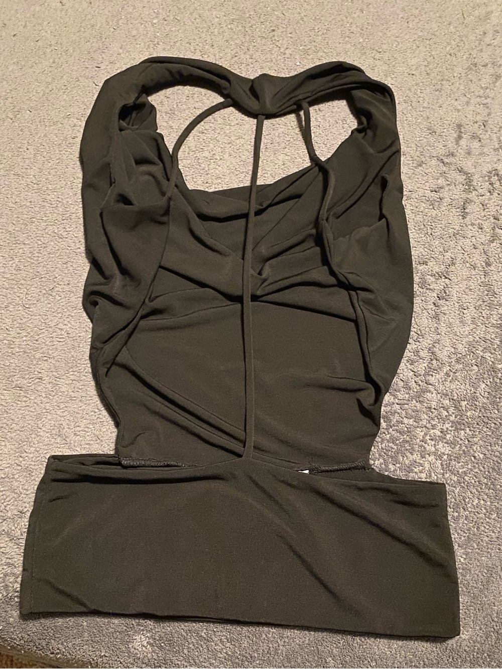 Strappy back club halter top - Picture 4 of 6